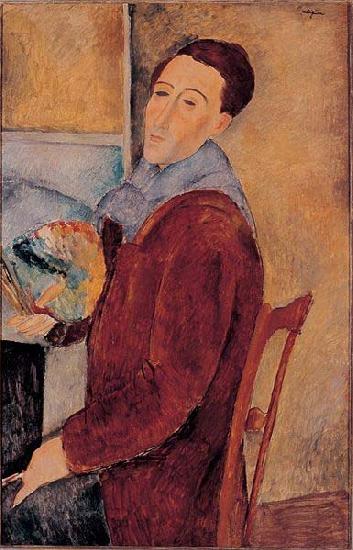 Amedeo Modigliani Self portrait Sweden oil painting art